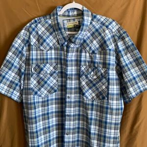 Magellan button down fishing shirt, xxl